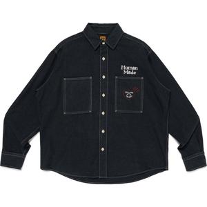 Хлопковая футболка HUMAN MADE, черная