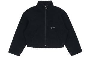 Женское укороченное пальто Nike, Черный
