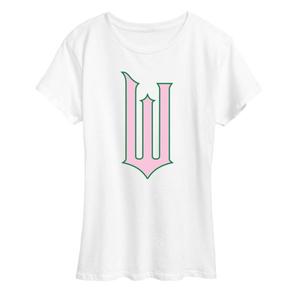 Женская футболка с принтом «Злая история двух половинок» Licensed Character, белый