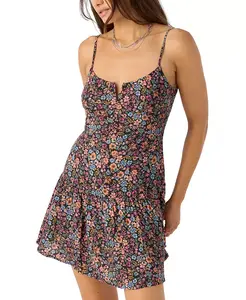 Мини-платье Serefina с принтом и заниженной талией для юниоров O'Neill, черный