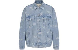 Мужская джинсовая куртка Silver Label Series синего цвета Levis, синий