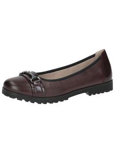 Caprice Балетки Ballerina in BORDEAUX COMB