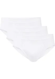 Трусы CALIDA "Natural Benefit" (3 шт. в упаковке), мужские трусы из стабильного по размеру джерси, белый