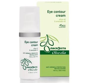 Увлажняющий крем для глаз с биоингредиентами 30мл MACROVITA OLIVE-ELIA