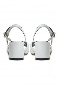 Сандалии Block Heeled Cesare Gaspari, белый