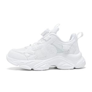 Нескользящие, противоударные, амортизирующие, износостойкие, дышащие, низкие повседневные кроссовки для детей NEZHACHAOHAI, белый