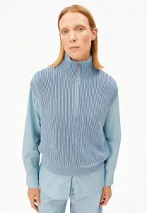 Футболка с принтом vanisé Armedangels, Blue Glow/Dark Blue Glow