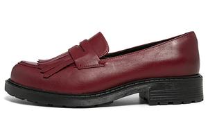 Clarks Joyful Music Platform Shoes Women's Chestnut Brown