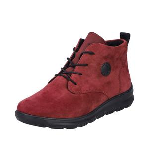 Ботильоны на шнуровке Rieker Lace-Up Ankle Boots Z0022, цвет ruby red