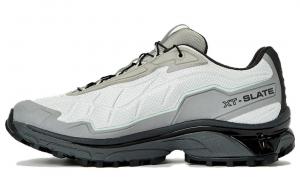 Кроссовки SALOMON XT-Slate Advanced Metal Grey Flannel, серый/белый
