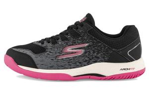 Кроссовки женские с низким верхом, черные Skechers