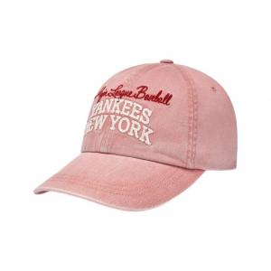 MLB Хлопковая бейсболка унисекс розовая