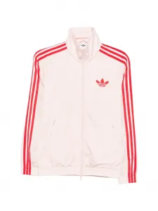 Спортивная куртка с вышитым логотипом Adidas, розовый