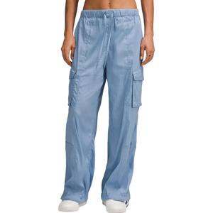 Легкая серия Регулируемые карго-штаны средней посадки Lululemon, цвет кофе/эспрессо