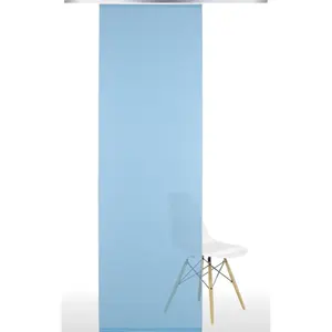 Раздвижная штора Liedeco, (1 шт.), ВxШ: 245x60, без тележки для панелей, цвет blau