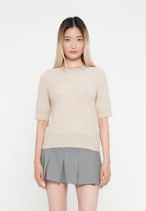 Джемпер ONLY ONLRINA LIFE RHINESTONE O NECK, Pumice Stone /Grey