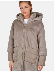 WHITE LABEL Длинный жакет цвета таупе