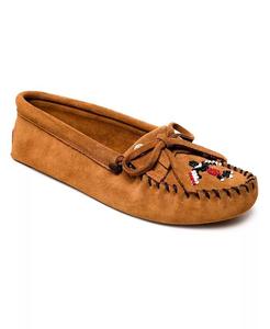 Женские мокасины Thunderbird "Animikii" на мягкой подошве Minnetonka, коричневый