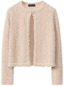 Fabiana Filippi твидовая куртка, розовый