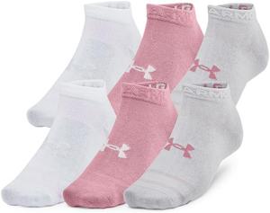 Носки унисекс Essential Low от Under Armour, 6 пар, (697) Pink Elixir/Pink Elixir/Pink