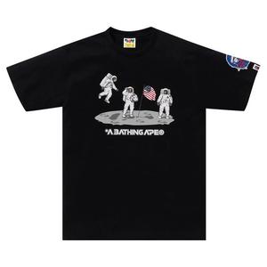 Футболка BAPE Moon Landing Tee, Black