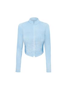 Спортивная толстовка с капюшоном на молнии EKCENTRIK Baby Blue, светло-голубой