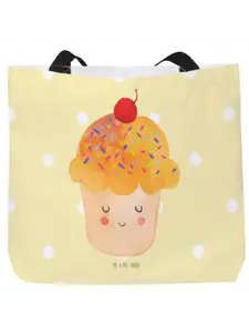 Шоппер Mr. & Mrs. Panda, желтый пастельный