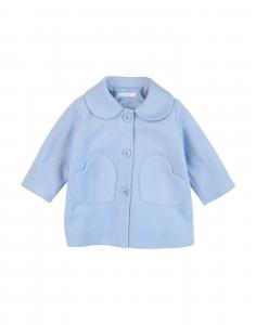 Пальто для ребенка U+É, небесно-голубой