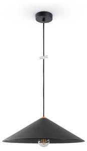 Подвесной светильник Paco Home Rollina L, черный - серый металлик