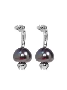 Серьги-подвески с жемчугом LOEWE, серебряный