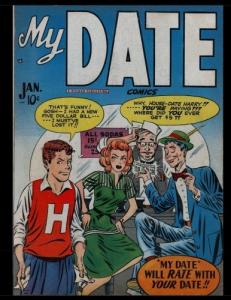 My Date #4: Golden Age Teen Humor Comic 1948 (CreateSpace Independent Publishing Platform)