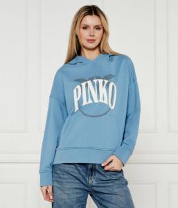 Джемпер макамба Oversize fit Pinko, синий
