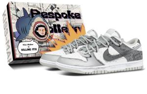 Дунки термонизкие скейтборд кроссовки унисекс gray Nike, серый