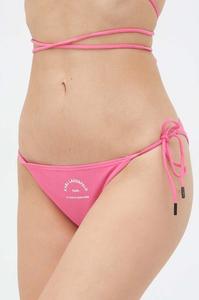 Плавки бикини Karl Lagerfeld, розовый