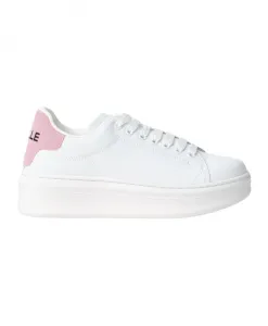 Белые кожаные кроссовки с золотыми деталями Gaã«Lle Paris, белый