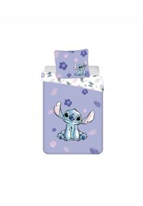 Детский комплект постельного белья из хлопка Lilo & Stitch Disney 160x200 см + 70x80 см