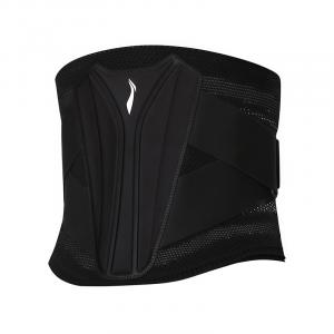 Облегчение усталости мышц талии для сидячего образа жизни и активных тренировок фитнес-шорты для приседаний unisex дышащие компрессионные LINING, Black[Partition Protective/Triple Support]