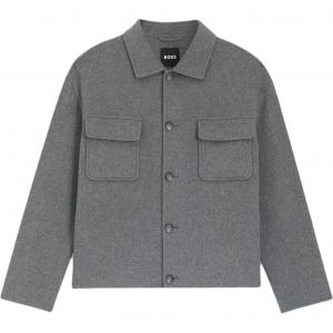 Куртка Boss Caden Button Jacket Hugo Boss, серый
