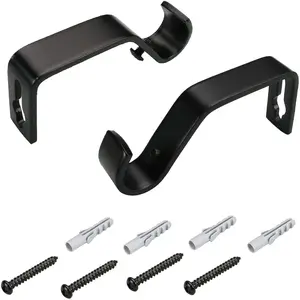 Кронштейны для карнизов Ø 16 мм Liedeco, черный