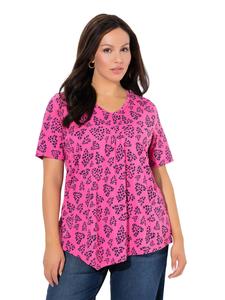 Ulla Popken Розовая футболка