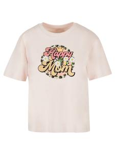 Футболка F4NT4STIC Mothers Day Floral Design Happy Mom Motherhood Appreciation, Pastel pink