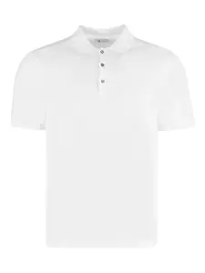 Рубашка поло на пуговицах THE (Alphabet), белый