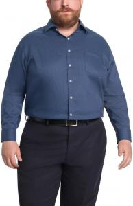 Мужская рубашка Michael Kors, дорожная, эластичная, большого размера (для больших и высоких), Navy