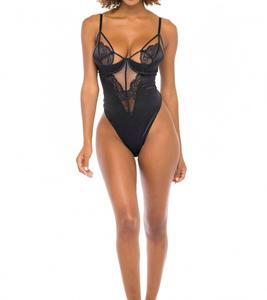 Айви Тедди боди в черном цвете Oh La La Cheri