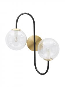 Mauro Ferretti Настенный светильник черного цвета