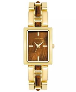Женские кварцевые часы из золотистого сплава, 28 x 21 мм Anne Klein