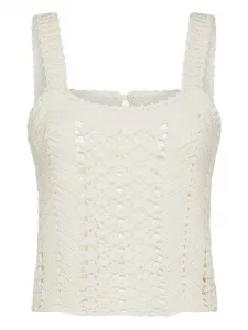 Топ в технике кроше Forte Forte, нейтральный