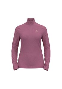 Рубашка среднего слоя с застежкой-молнией на половину длины Рой Odlo, розовый