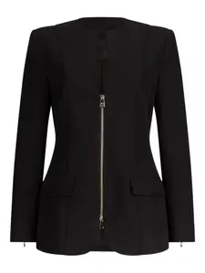 Жакет на молнии с V-образным вырезом LIU JO, черный