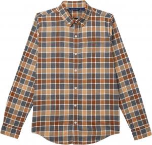 Топ из саржевого плетения в клетку Janie and Jack, Multicolor